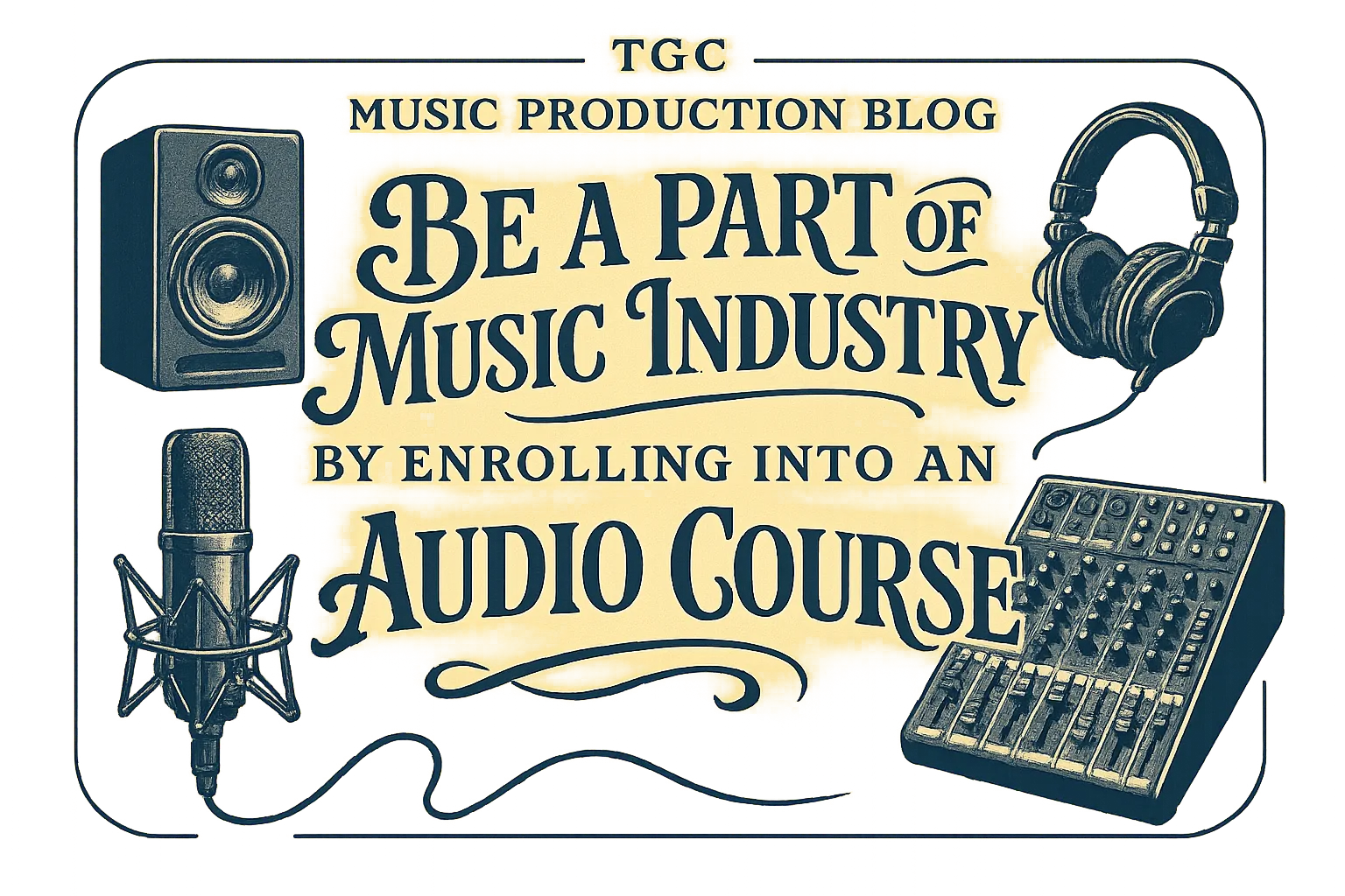Be A Part Of Music Industry By Enrolling Into An Audio Course